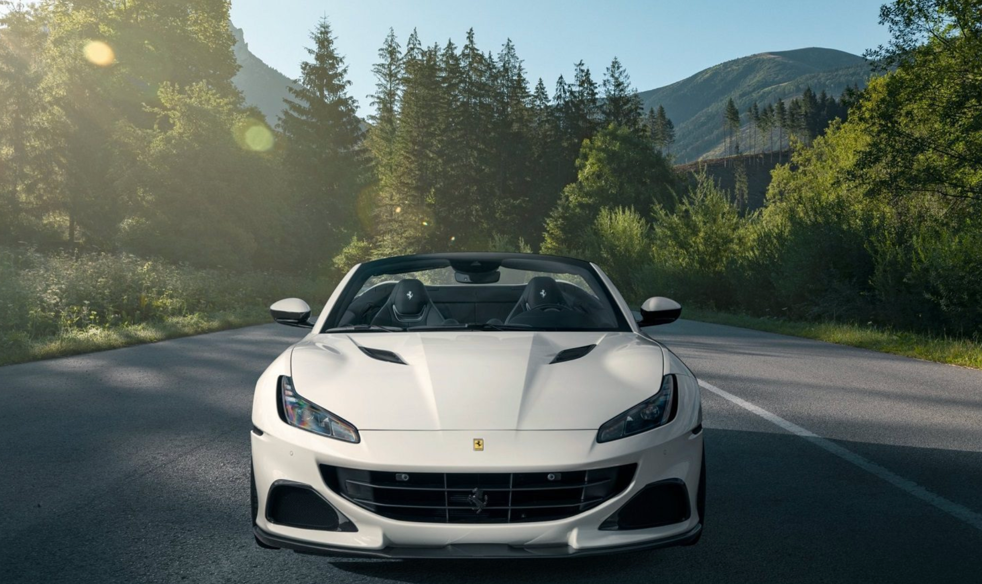 NOVITEC Carbon Front Bumper Inlets for Ferrari Portofino