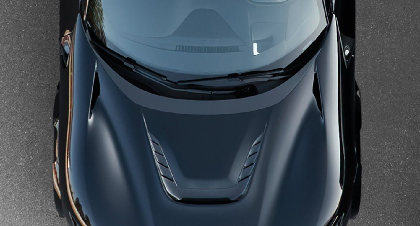 NOVITEC Carbon Engine Bonnet Insert for Ferrari Purosangue