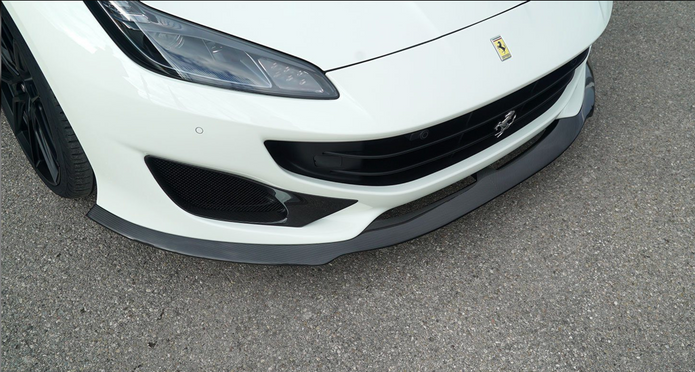 NOVITEC Carbon Fiber Front Lip for Ferrari Portofino