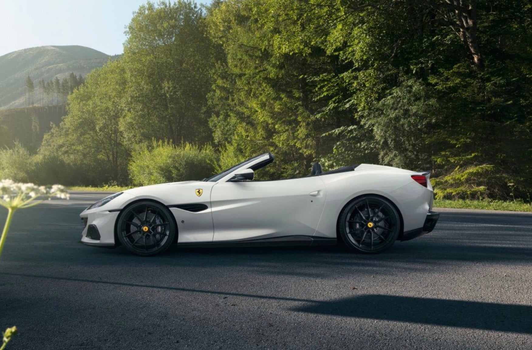 NOVITEC Carbon Fiber Side Panels for Ferrari Portofino