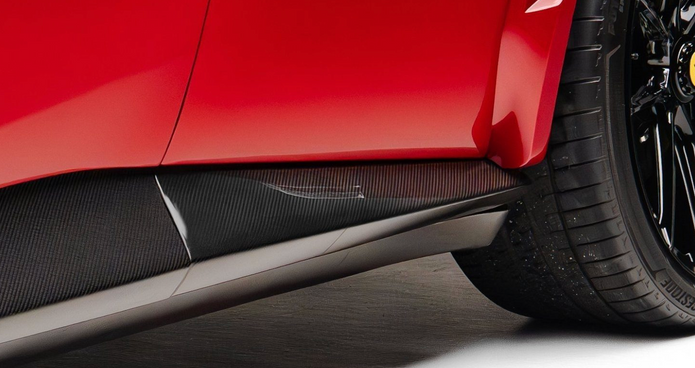 NOVITEC ESTESO side panel rear inserts for Ferrari Purosangue