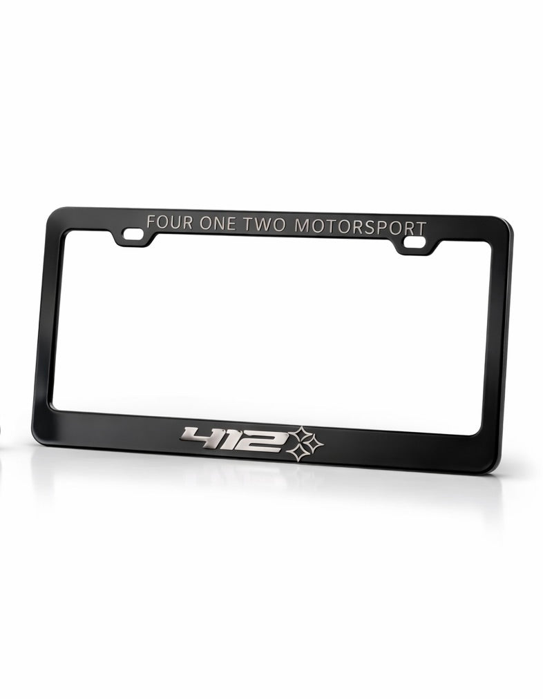 412 Aluminum License Plate Frame