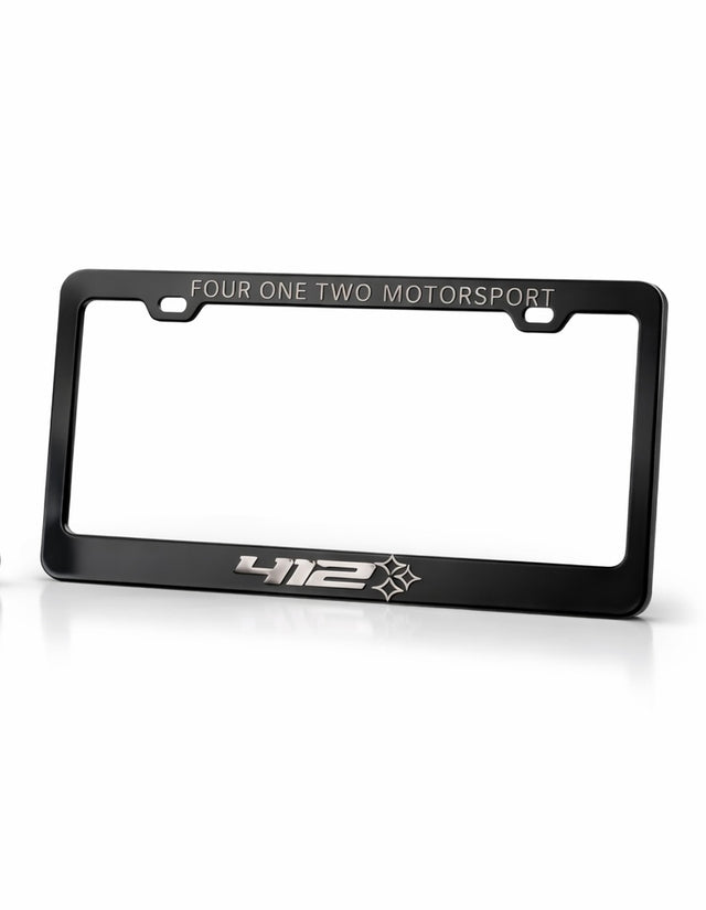 412 Aluminum License Plate Frame