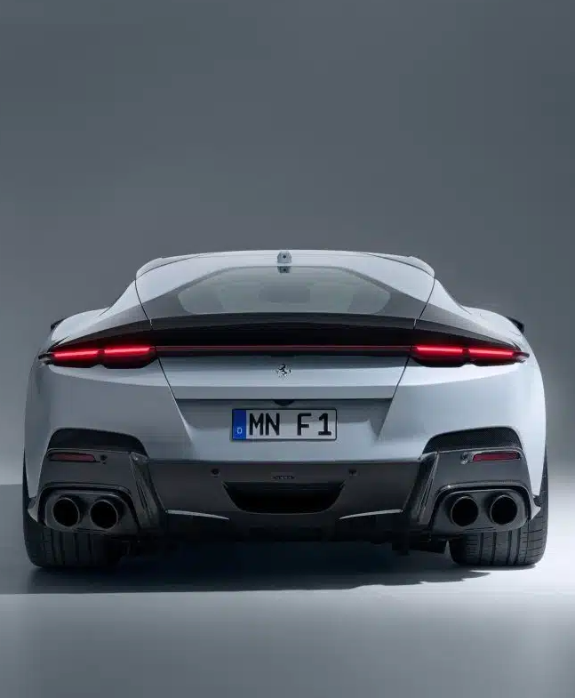 NOVITEC Carbon Rear Spoiler Set for Ferrari 12 Cilindri
