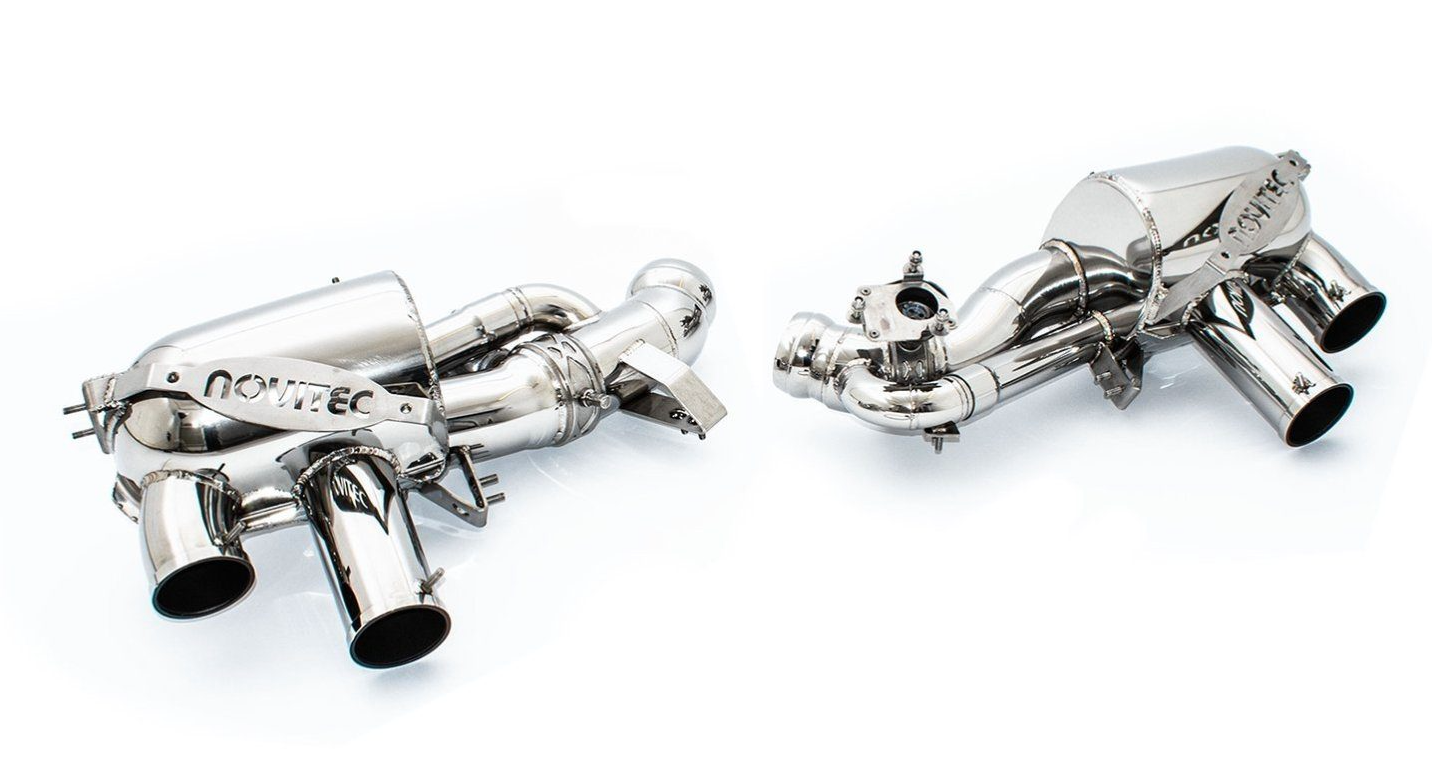 NOVITEC Ferrari Purosangue Exhaust with Flap-Regulation