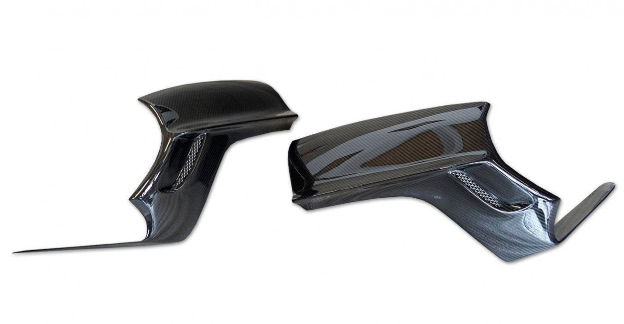 NOVITEC Carbon Fiber Rear Bumper Attachments for Ferrari Portofino