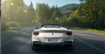 NOVITEC Carbon Rear Spoiler Lip for Ferrari Portofino