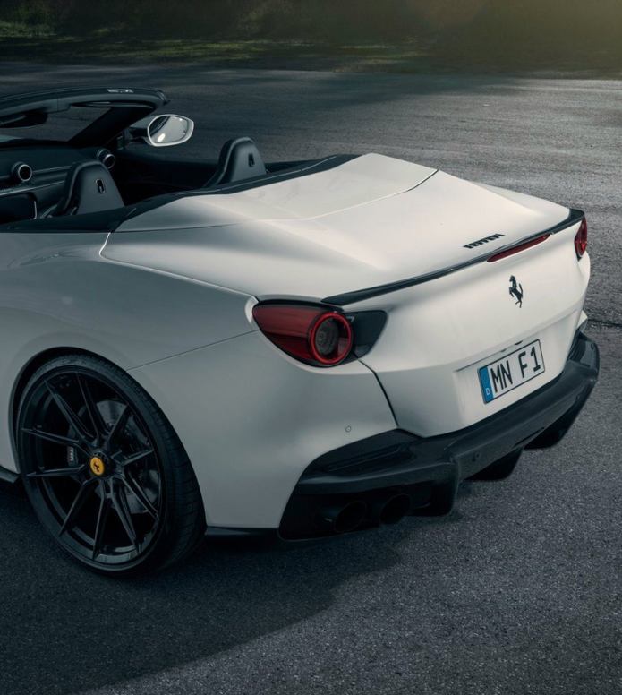 NOVITEC Carbon Rear Spoiler Lip for Ferrari Portofino