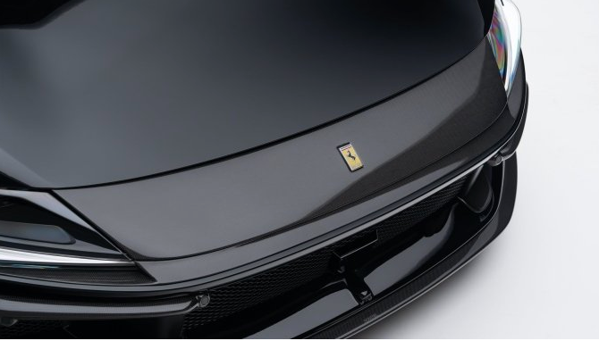 NOVITEC Carbon Fiber Front Inset for Ferrari 12Cilindri
