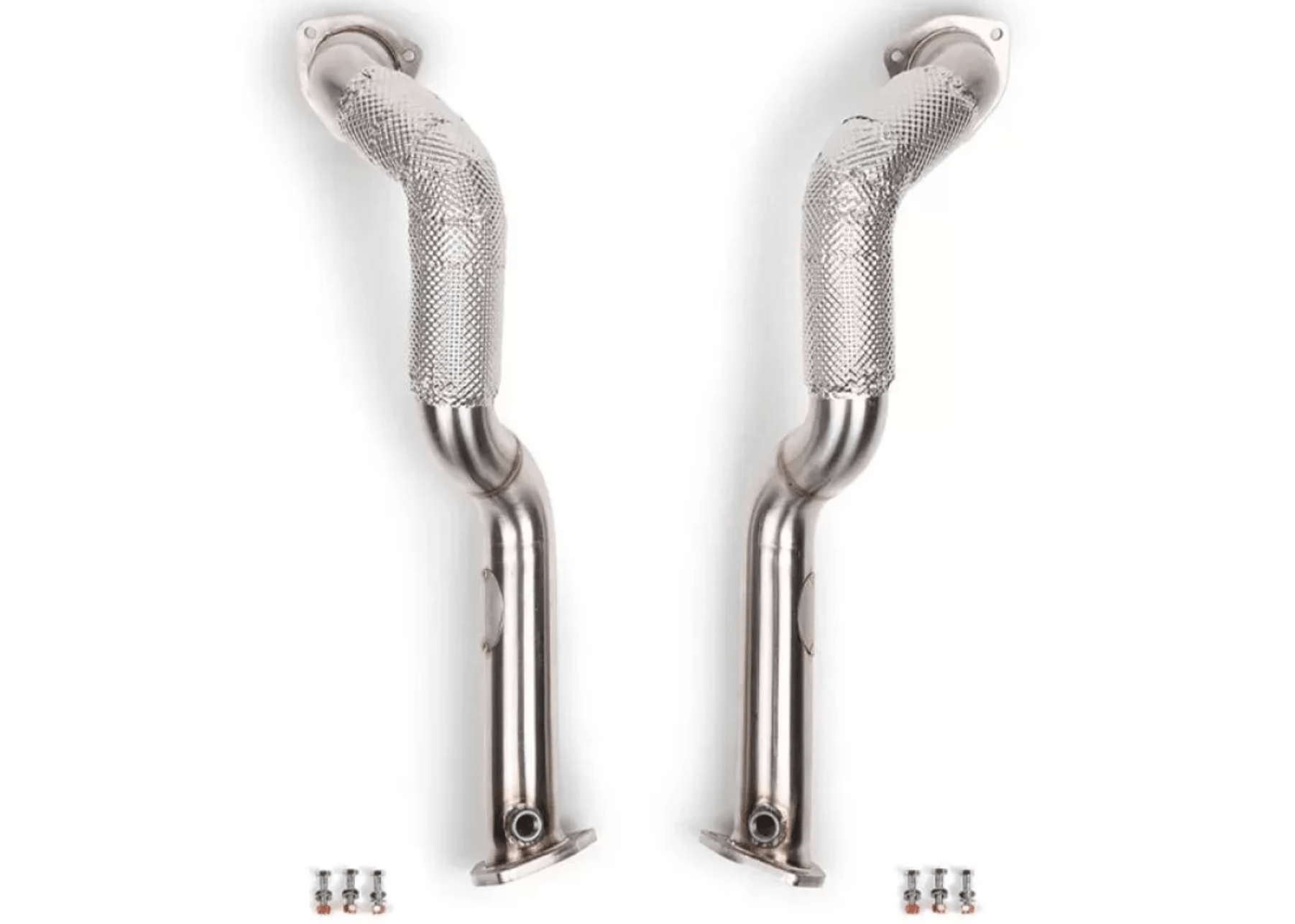 Fabspeed Over Axle Link Pipes NON - RESONATED for Porsche 718 GT4RS/Spyder RS - 412 Motorsport