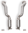 Fabspeed Over Axle Link Pipes RESONATED for Porsche 718 GT4RS / Spyder RS - 412 Motorsport