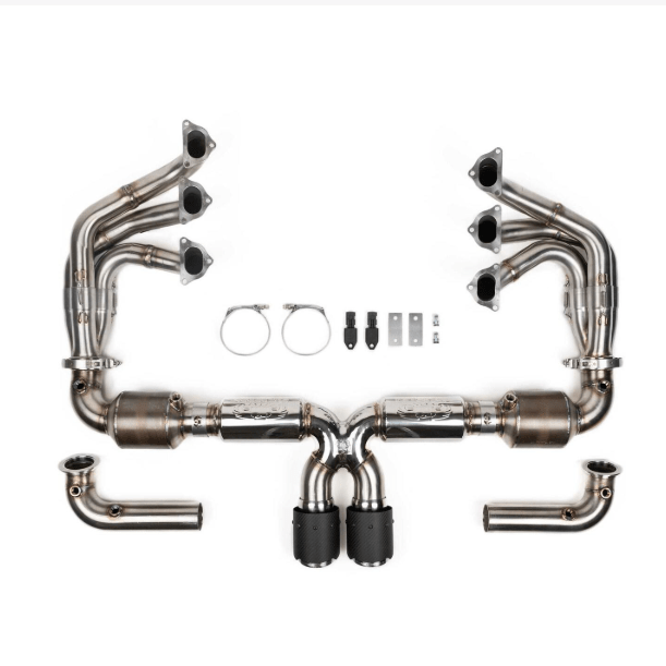 Fabspeed Porsche 992 GT3 / GT3 RS RENNKRAFT® Modular GTLM Exhaust Package (2022+) - 412 Motorsport