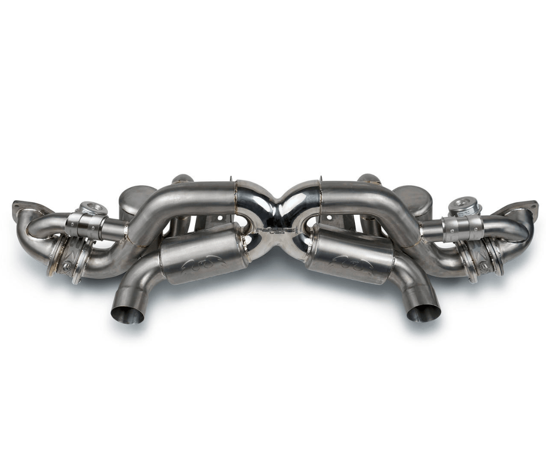Fabspeed Valved Titanium X - Pipe Catback Exhaust System for Porsche 718 GT4RS/Spyder RS - 412 Motorsport