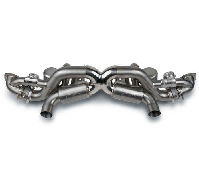 Fabspeed Valved Titanium X - Pipe Catback Exhaust System for Porsche 718 GT4RS/Spyder RS - 412 Motorsport