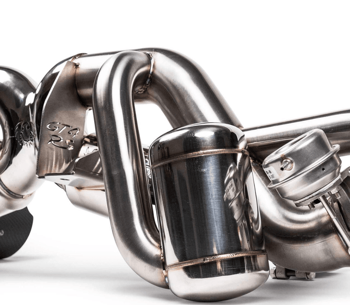 Fabspeed Valved Titanium X - Pipe Catback Exhaust System for Porsche 718 GT4RS/Spyder RS - 412 Motorsport