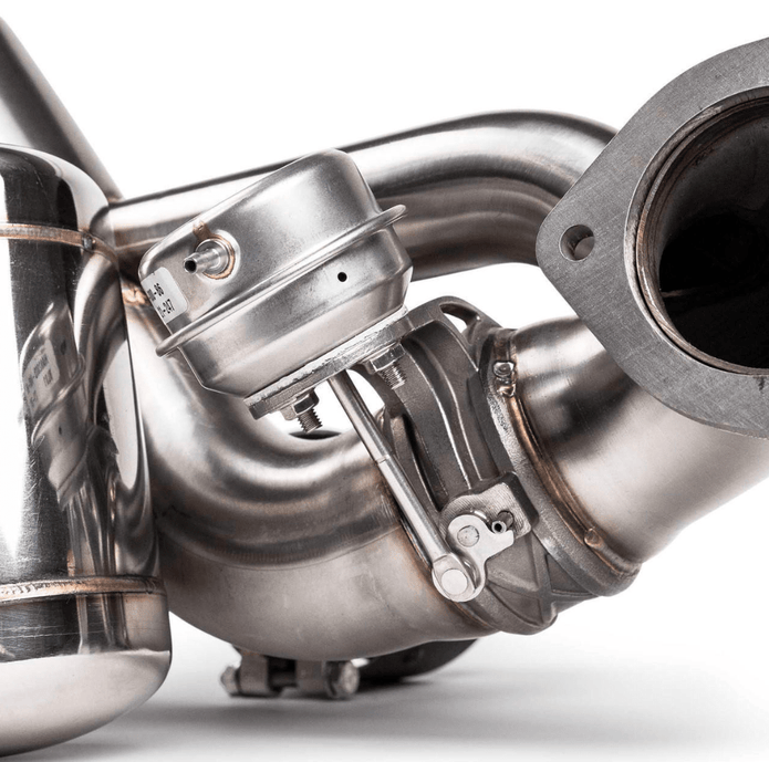 Fabspeed Valved Titanium X - Pipe Catback Exhaust System for Porsche 718 GT4RS/Spyder RS - 412 Motorsport