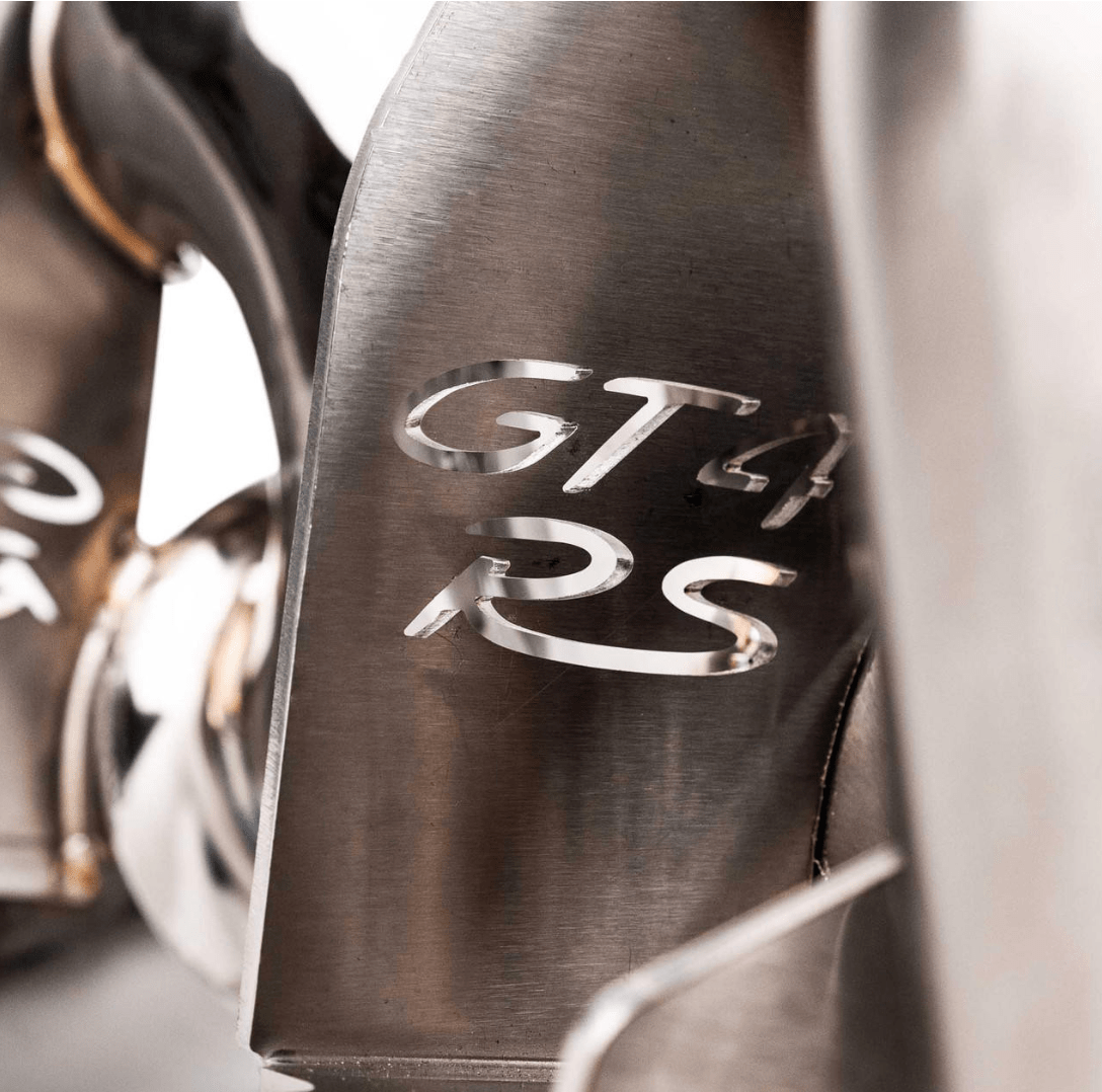 Fabspeed Valved Titanium X - Pipe Catback Exhaust System for Porsche 718 GT4RS/Spyder RS - 412 Motorsport