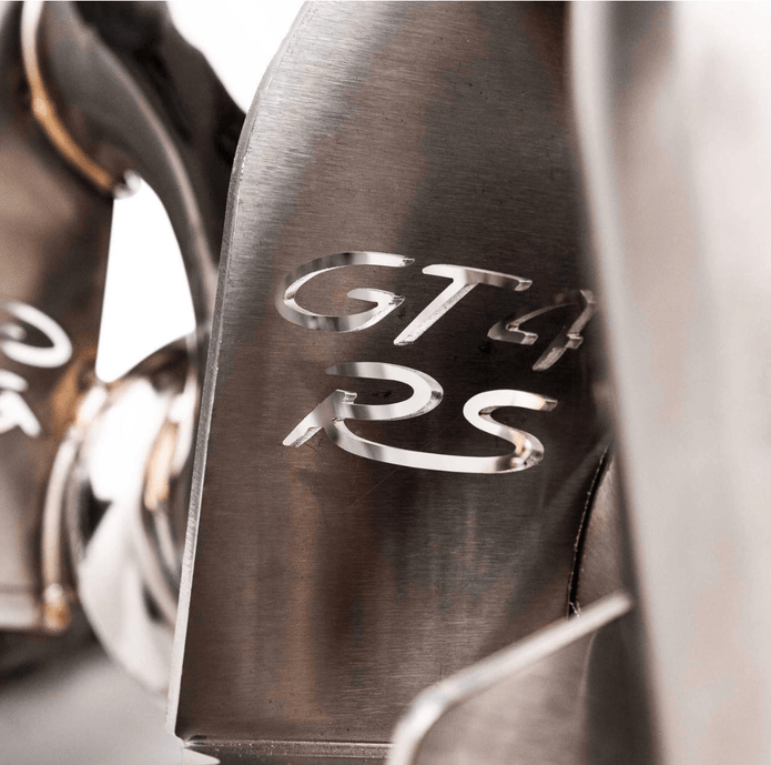 Fabspeed Valved Titanium X - Pipe Catback Exhaust System for Porsche 718 GT4RS/Spyder RS - 412 Motorsport
