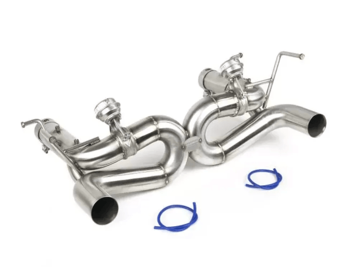 Fabspeed Valvetronic X-Pipe Exhaust for Ferrari F8 - 412 Motorsport