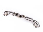 JCR Porsche 992 GT3/RS/ Touring/ ST Titanium Race Pipe (silenced) - 412 Motorsport
