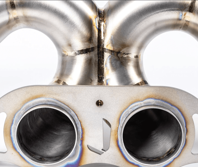 JCR Porsche 992 GT3/RS/ Touring/ ST Titanium Race Pipe (silenced) - 412 Motorsport