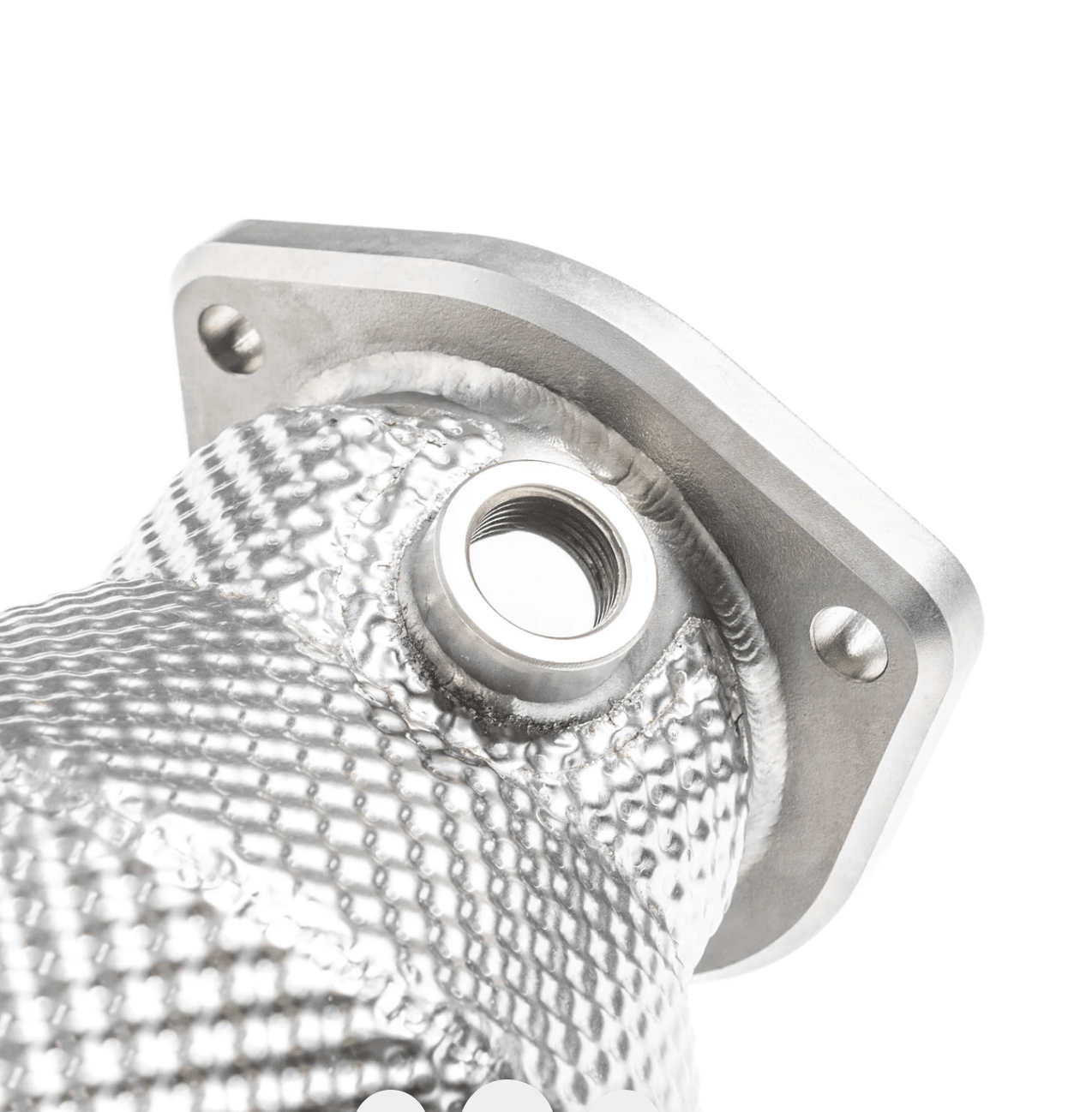 JCR Titanium Link Pipes (RACE CATS) for 718 GT4RS / Spyder RS - 412 Motorsport