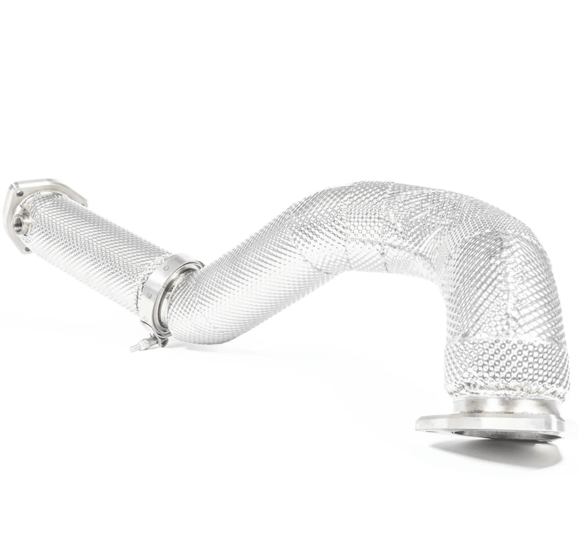 JCR Titanium Non - Silenced Link Pipes for 982 Porsche 718 Cayman GT4 RS / Spyder RS - 412 Motorsport