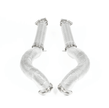 JCR Titanium Non - Silenced Link Pipes for 982 Porsche 718 Cayman GT4 RS / Spyder RS - 412 Motorsport