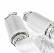 JCR Titanium Silenced Link Pipes for 982 Porsche 718 Cayman GT4 RS / Spyder RS - 412 Motorsport