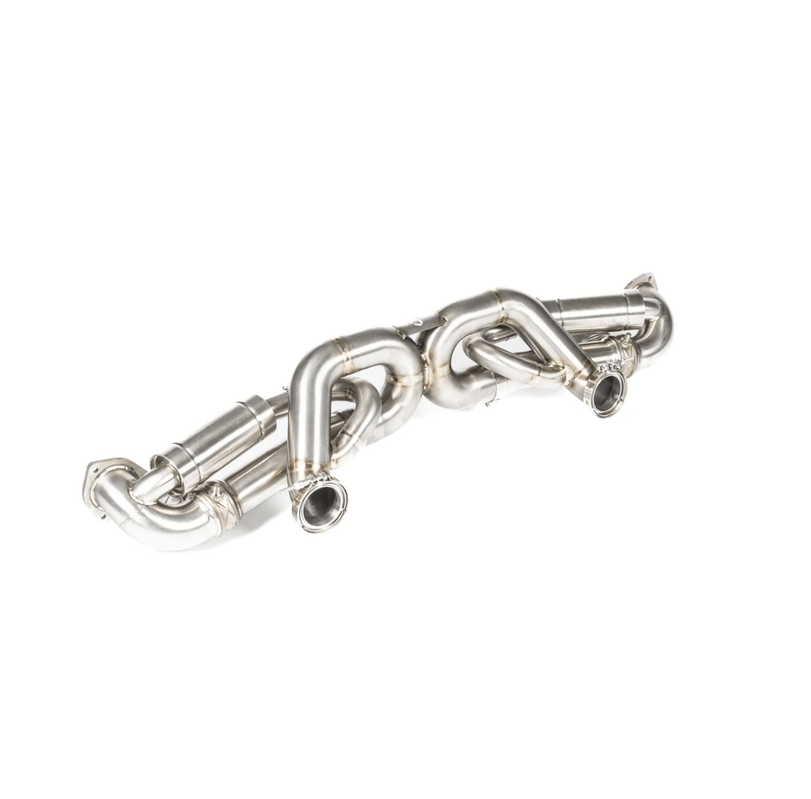 JCR Titanium Valved Race Pipe System for 982 Porsche 718 Cayman GT4 RS / Spyder RS - 412 Motorsport