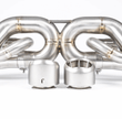 JCR Titanium Valved Race Pipe System for 982 Porsche 718 Cayman GT4 RS / Spyder RS - 412 Motorsport