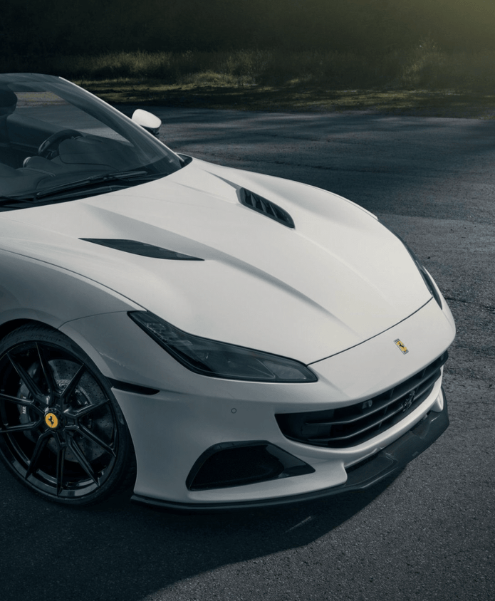 NOVITEC Carbon Engine Bonnet Air-Outlet Inserts for Ferrari Portofino - 412 Motorsport