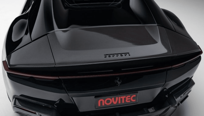 NOVITEC Carbon Fiber Duckbill for Ferrari 12Cilindri Spider - 412 Motorsport