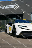 Novitec Carbon Fiber Front Lip Attachment (Front Diffuser) for Ferrari SF90/SF90 XX - 412 Motorsport
