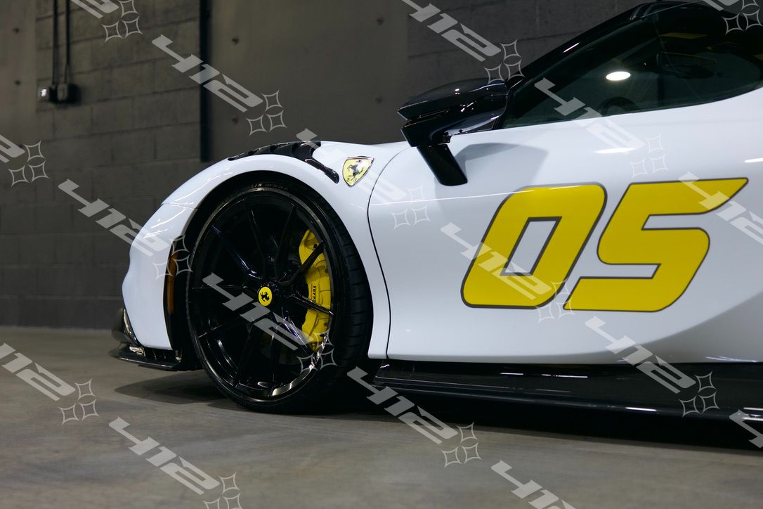 Novitec Carbon Fiber Side Panels (Side Skirt) for Ferrari SF90/SF90 XX - 412 Motorsport