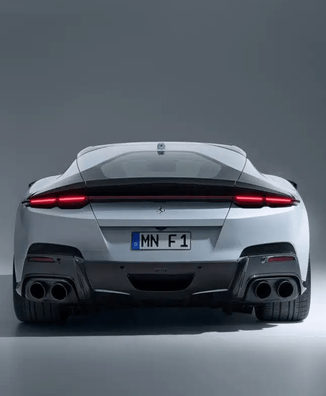 NOVITEC Carbon Rear Spoiler Set for Ferrari 12 Cilindri - 412 Motorsport