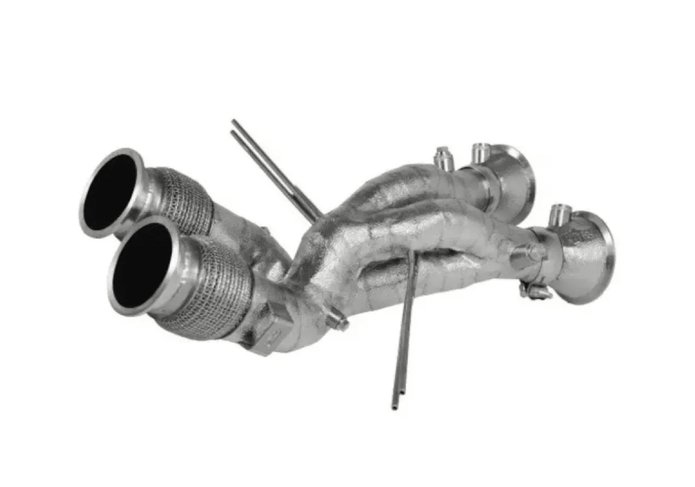 NOVITEC Cat-Replacement Pipes (Set of Two) for the Lamborghini Temerario - 412 Motorsport