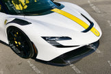 Novitec Cover Front Lid Carbon Fiber for Ferrari SF90/SF90 XX - 412 Motorsport