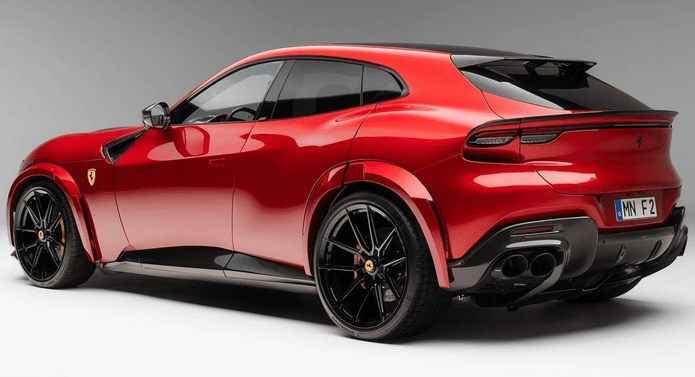 NOVITEC Diffuser for Ferrari Purosangue - 412 Motorsport