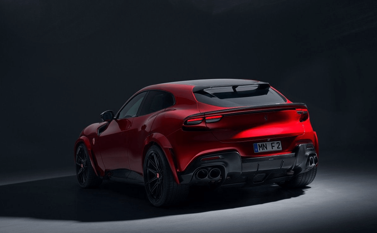 NOVITEC Diffuser for Ferrari Purosangue - 412 Motorsport