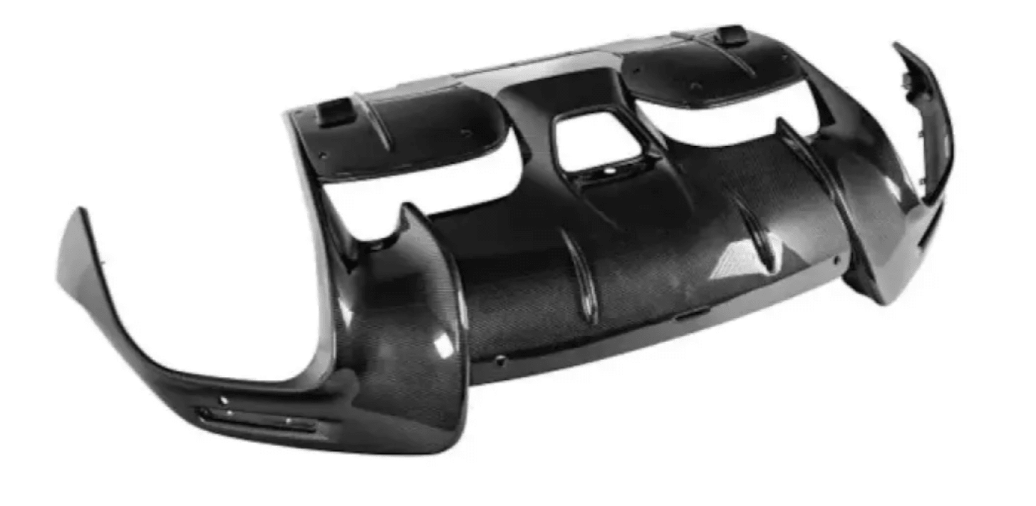 NOVITEC Diffuser Visible Carbon (original look) for Ferrari Purosangue - 412 Motorsport