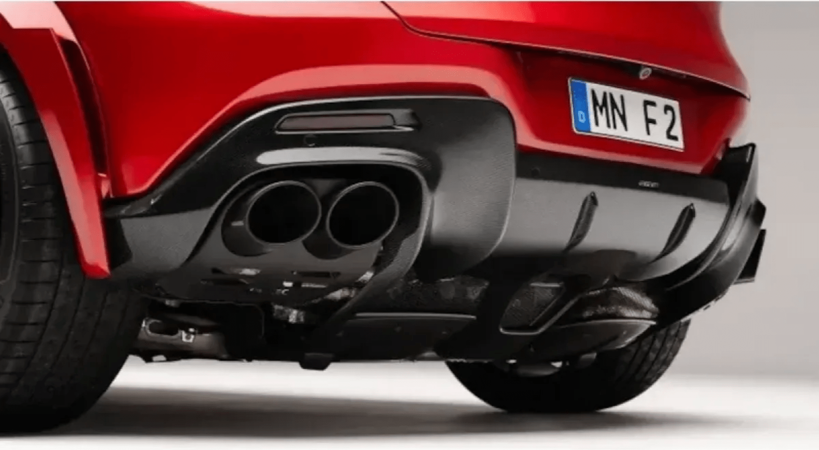 NOVITEC Diffuser Visible Carbon (original look) for Ferrari Purosangue - 412 Motorsport