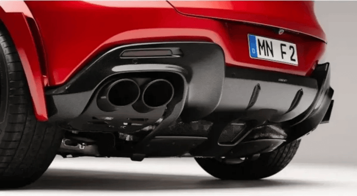 NOVITEC Diffuser Visible Carbon (original look) for Ferrari Purosangue - 412 Motorsport