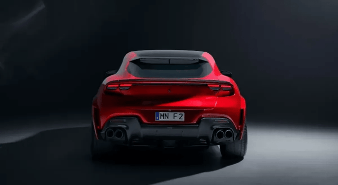 NOVITEC Diffuser Visible Carbon (original look) for Ferrari Purosangue - 412 Motorsport