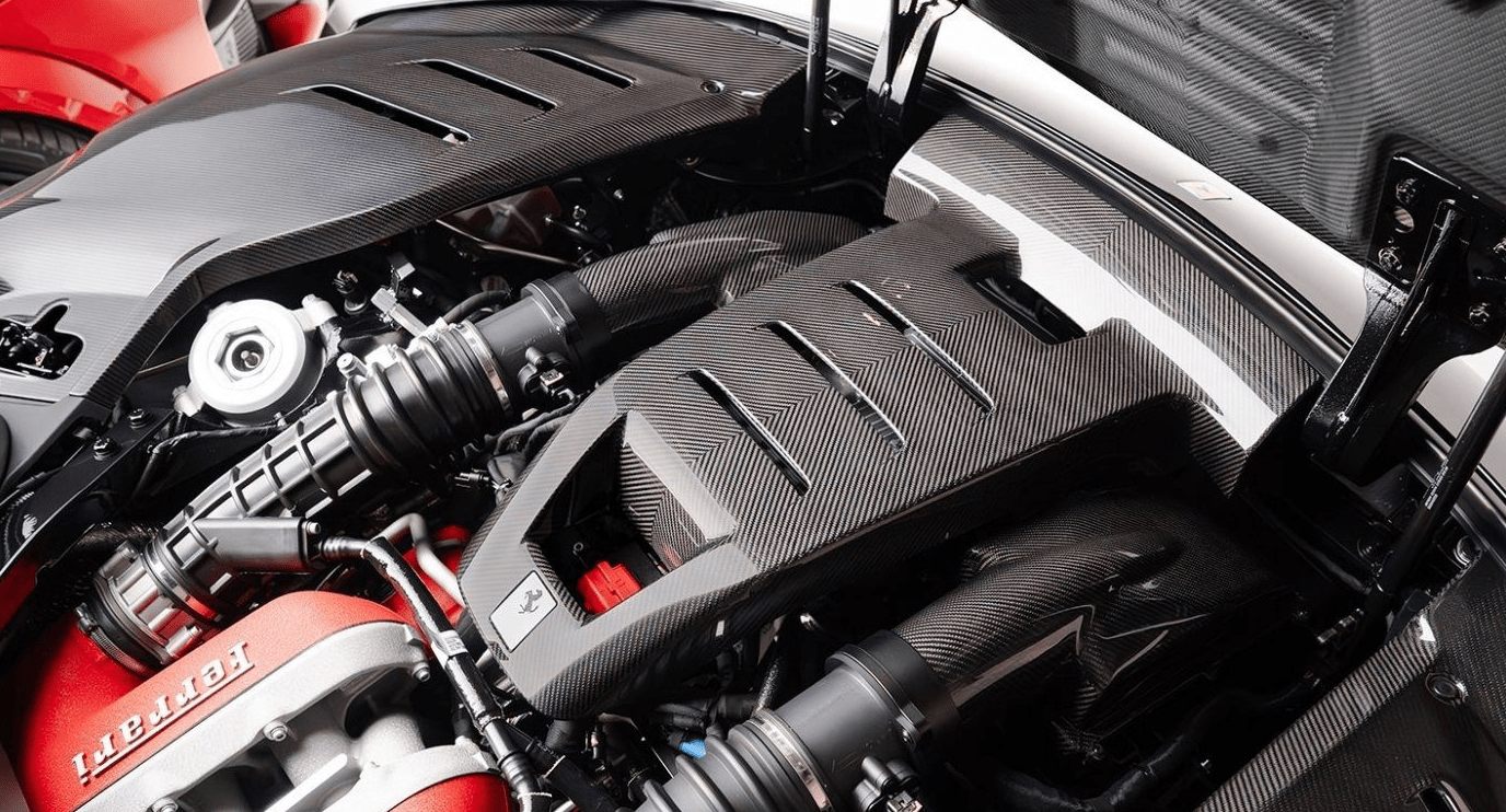 NOVITEC Engine Cover Compartment for Ferrari Purosangue - 412 Motorsport