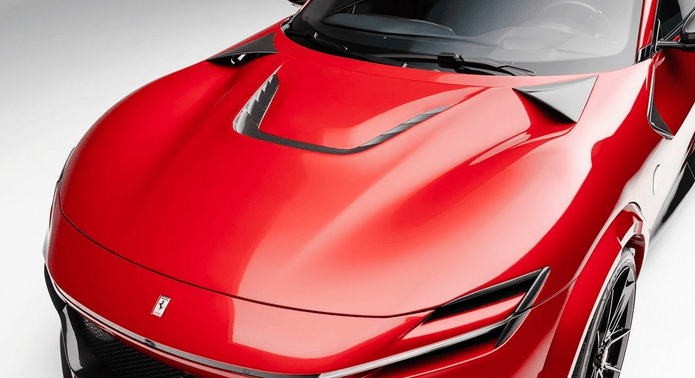 NOVITEC ESTESO Engine Bonnet Ferrari Purosangue - 412 Motorsport