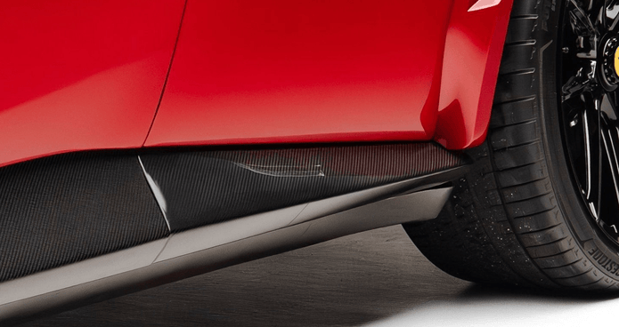 NOVITEC ESTESO side panel rear inserts for Ferrari Purosangue - 412 Motorsport