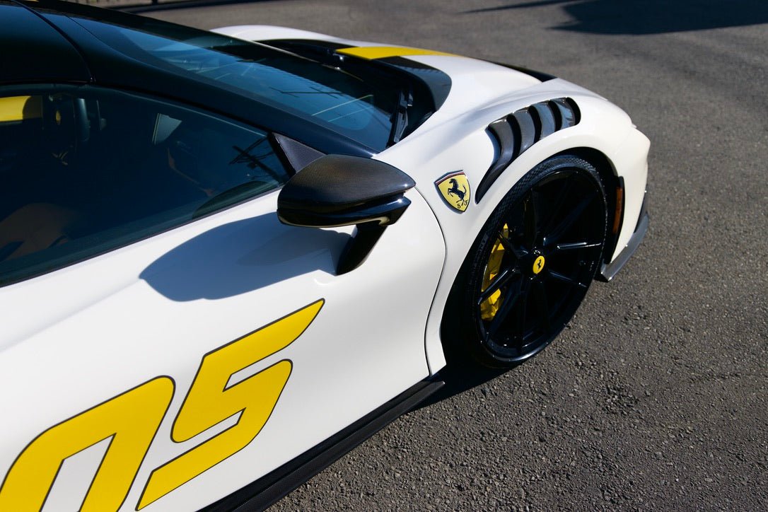 Novitec Front Carbon Fiber Race Fenders for Ferrari SF90/SF90 XX - 412 Motorsport