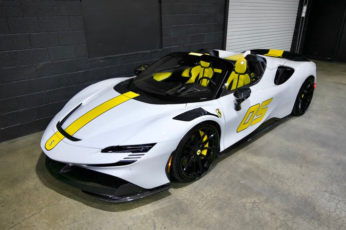 Novitec Front Carbon Fiber Race Fenders for Ferrari SF90/SF90 XX - 412 Motorsport