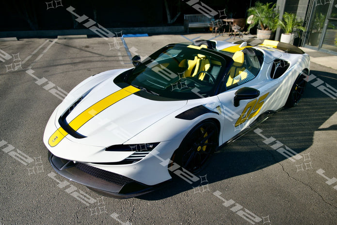 Novitec Front Lip Spoiler Carbon Fiber for Ferrari SF90/Sf90XX - 412 Motorsport